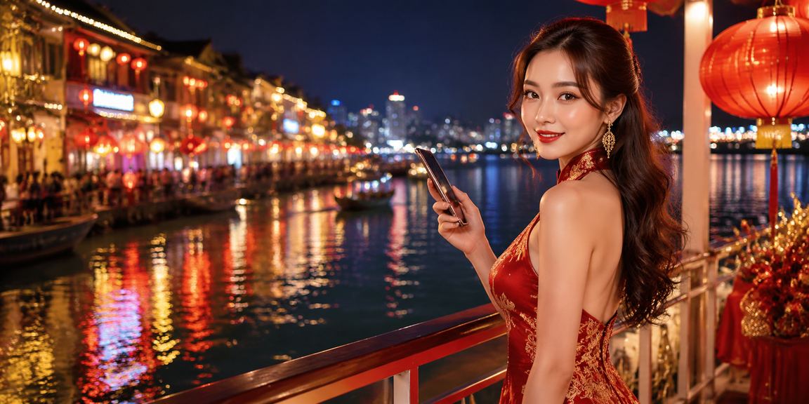 Người dùng Hà Nội nhận thưởng nạp tiền trên ứng dụng k44 trong không khí lễ hội đèn lồng